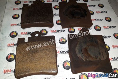 Тормозные колодки задние Mercedes W203 из Японии - купить Казани