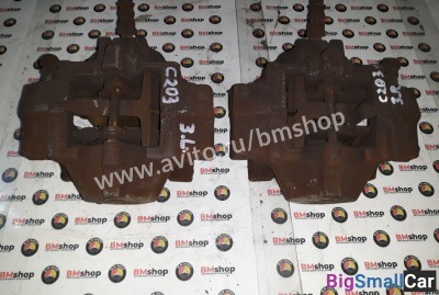 Суппорт тормозной задний Mercedes W203 из Японии - купить Казани