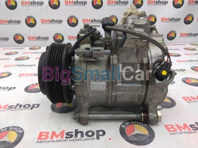 Компрессор кондиционера BMW 523i 2012 F10 N20B20B 64529216466 - купить Казани