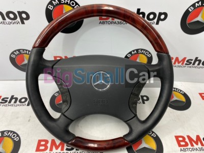Руль Mercedes S350 2003 W220 112.972 А2204601603 - купить Казани