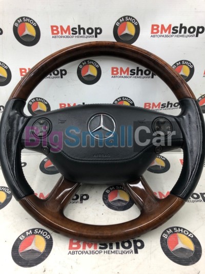 Руль Mercedes S550 2008 W221 273961 A22146003039E38 - купить Казани