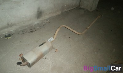 Глушитель в сборе от Ford Fiesta 2008-2017 - купить Казани