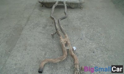 Глушитель в сборе от Porsche Cayenne 2002-2010 - купить Казани