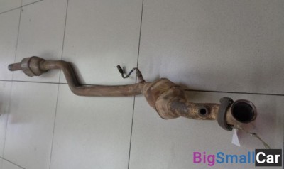 Приемная труба глушителя от Mercedes-Benz S-Class W220 1998-2005 - купить Казани