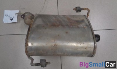 Задняя часть глушителя от Subaru Impreza 2007-2011 - купить Казани