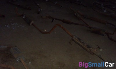 Глушитель в сборе от Chevrolet Aveo T300 2011 - купить Казани