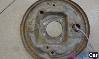 Пыльник тормозного диска задний левый от Opel Vectra A 1988-1995 - купить Казани