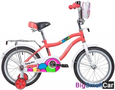 Детский велосипед NOVATRACK 165CANDY.CRL9