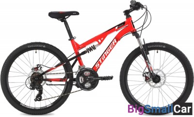 Дорожный велосипед STINGER 24SFD.DISCOD.14RD0 - купить Казани