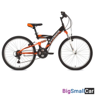 Дорожный велосипед STINGER 24SFV.BANZAI.14BK8 - купить Казани