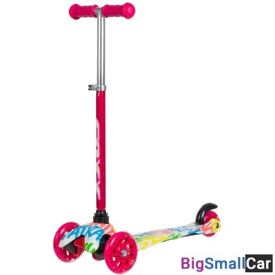 Детский самокат-кикборд FXA.DISCOKIDS.WMC20 FOXX - купить Казани