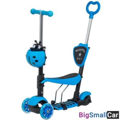 Детский самокат-кикборд FXA.SBDISCOKIDS.BL20 FOXX - купить Казани