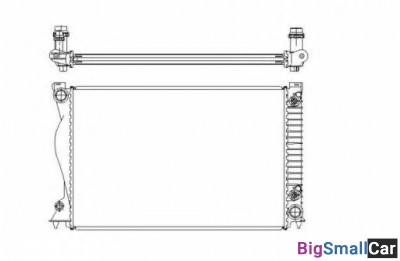 Радиатор охлаждения nissens 60236A - купить Казани