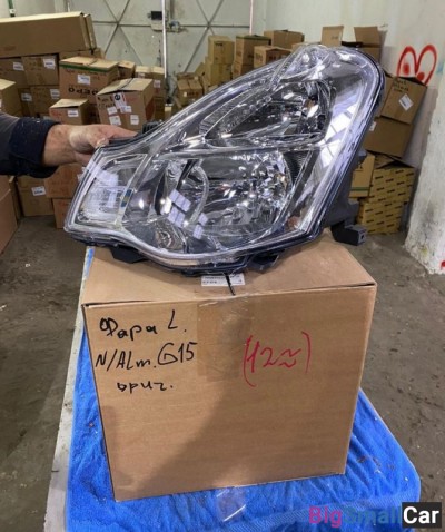 Фара левая Ниссан Альмера Nissan Almera G15 - купить Казани