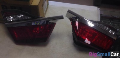 Фонари задние в крышку багажника Toyota Camry 55 - купить Казани