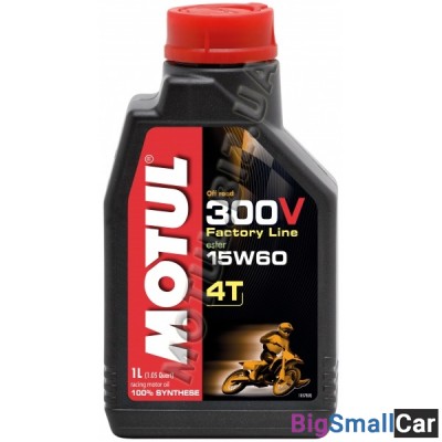 Масло моторное MOTUL 4T 300V OFF ROAD 15W60 1L 104137 - купить Казани
