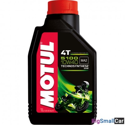 Масло моторное MOTUL 4T TECHNOSYNTHESE 5100 MA2 10W40 1L 104066 - купить Казани