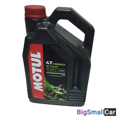 Масло моторное MOTUL 4T TECHNOSYNTHESE 5100 MA2 10W50 4L 104076 - купить Казани