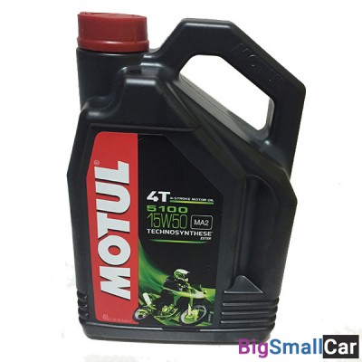 Масло моторное MOTUL 4T TECHNOSYNTHESE 5100 MA2 15W50 4L 104083 - купить Казани