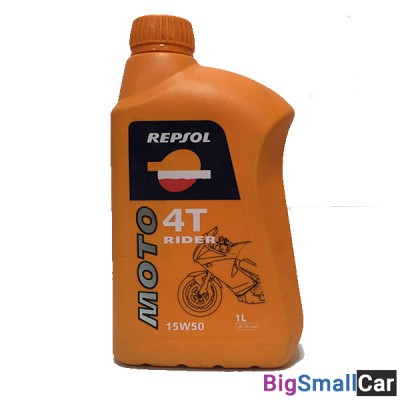 Масло моторное REPSOL MOTO RIDER 4T 15W50 1L 6074/R - купить Казани
