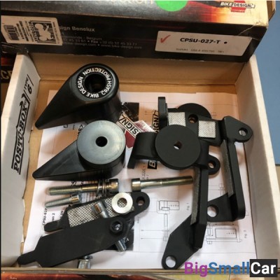 Слайдеры CRASH-PROTECTION SUZUKI GSX-R 600/750 08-10 CPSU-027T-B - купить Казани