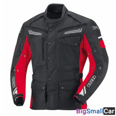 Куртка текстиль IXS Evans blk/red L X55028-032-L - купить Казани