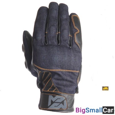 Перчатки MOTEQ Groot blue джинс L M02312 - купить Казани