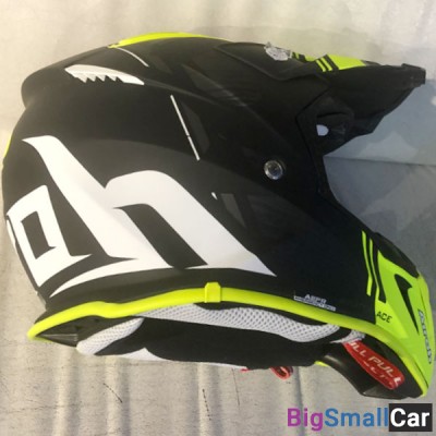 Шлем AIROH Aviator ACE black/yellow L AVA - купить Казани