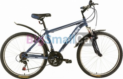 Горные велосипеды PIONEER COWBOY 26/19 gray-black-white