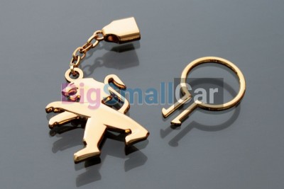 Брелок Для Peugeot Classic Золото, Металлический bgt660 - купить Казани