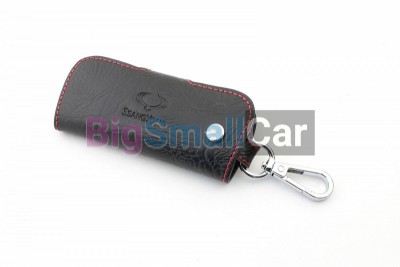 Чехол Для Ключей Ssangyong Универсальный, Кожаный, Цвет Нити Красный bgt979 - купить Казани