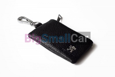 Чехол Для Ключей Peugeot Универсальный, Кожаный С Металическим Значком, Черный bgt982 - купить Казани