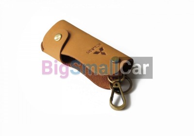 Чехол Для Ключей Mitsubishi Универсальный, Кожаный, Бежевый bgt989 - купить Казани