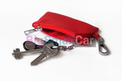 Чехол Для Ключей Audi Универсальный, Кожаный, Красный bgt1055 - купить Казани