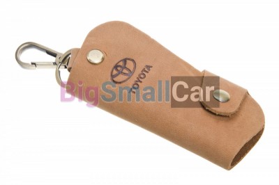 Чехол Для Ключей Toyota Универсальный, Кожаный, Бежевый bgt1066 - купить Казани