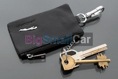 Чехол Для Ключей Jaguar Универсальный, Кожаный С Металическим Значком, Черный bgt1080 - купить Казани